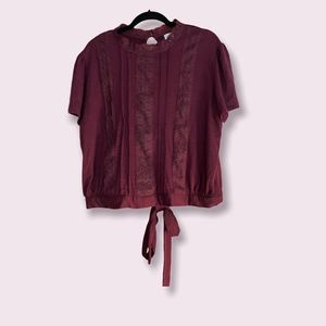 No Boundaries Lace Crop Top - Size 3X 